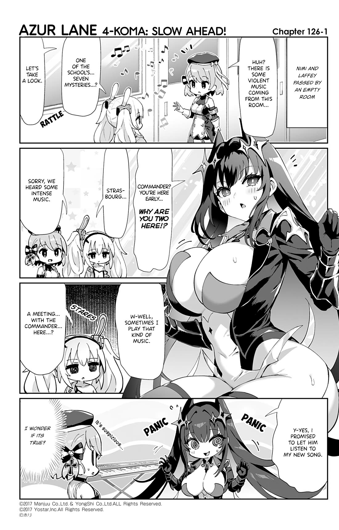 Azur Lane 4-koma: Slow Ahead chapter 126 page 1