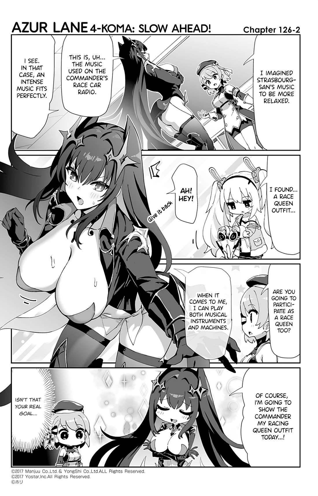 Azur Lane 4-koma: Slow Ahead chapter 126 page 2