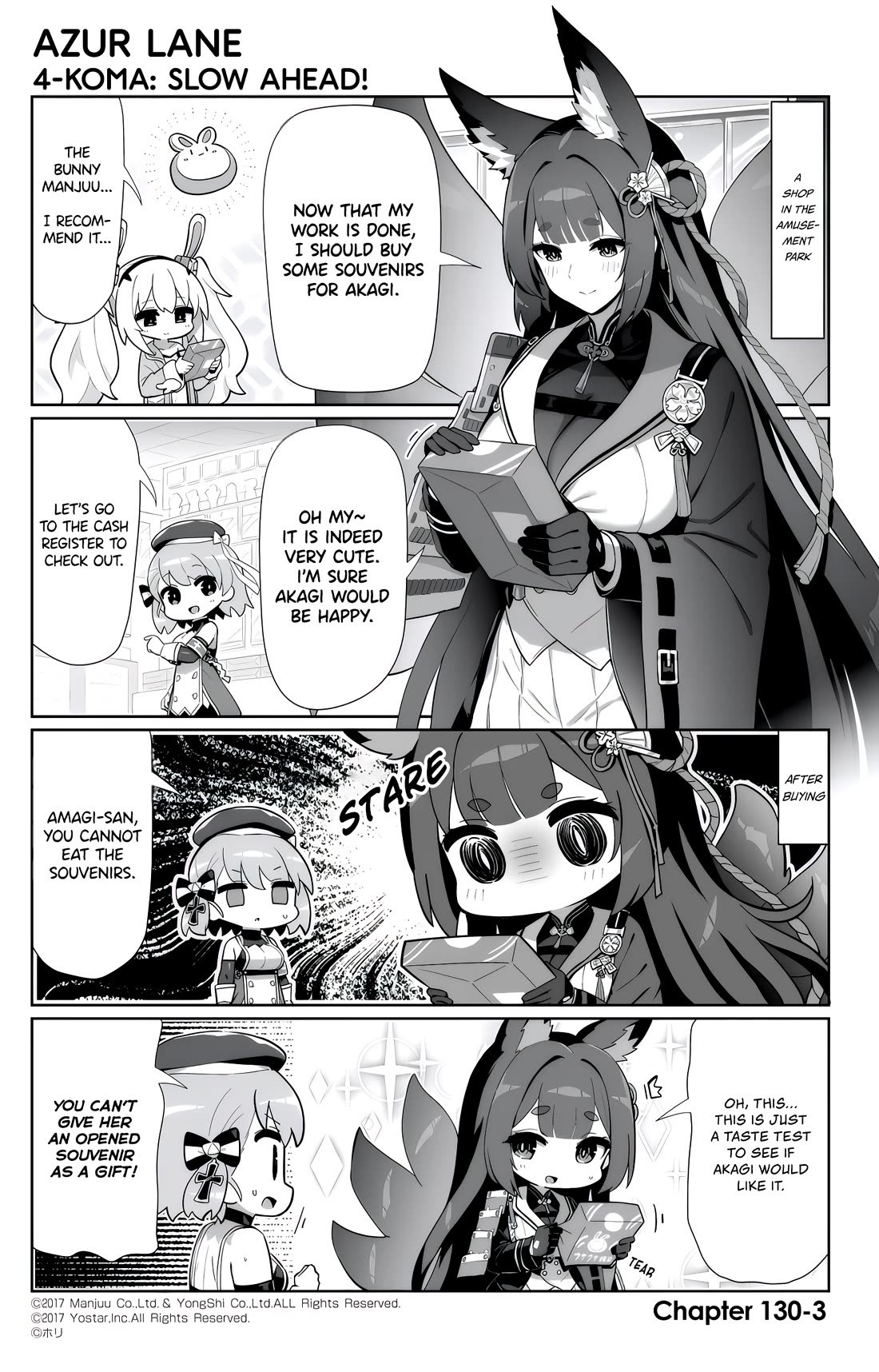Azur Lane 4-koma: Slow Ahead chapter 130 page 3