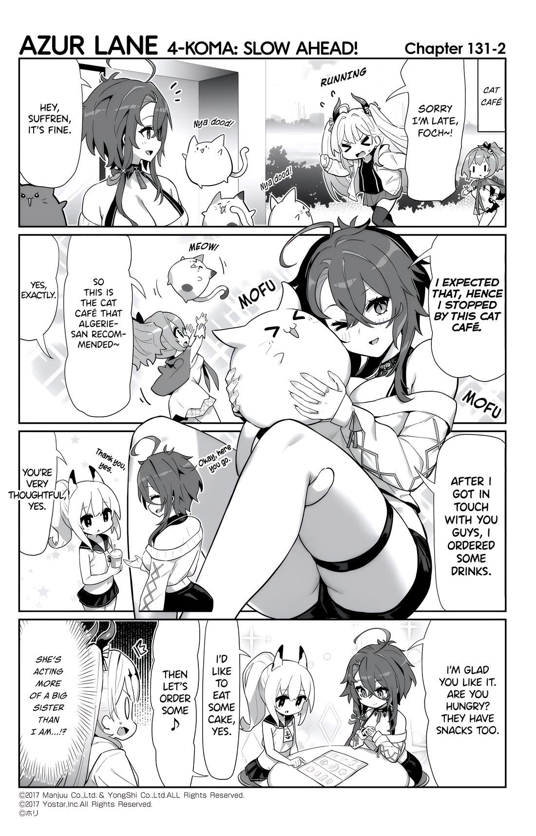 Azur Lane 4-koma: Slow Ahead chapter 131 page 2