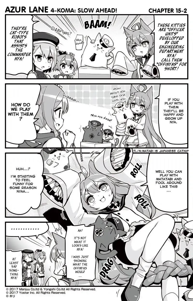 Azur Lane 4-koma: Slow Ahead chapter 15 page 2