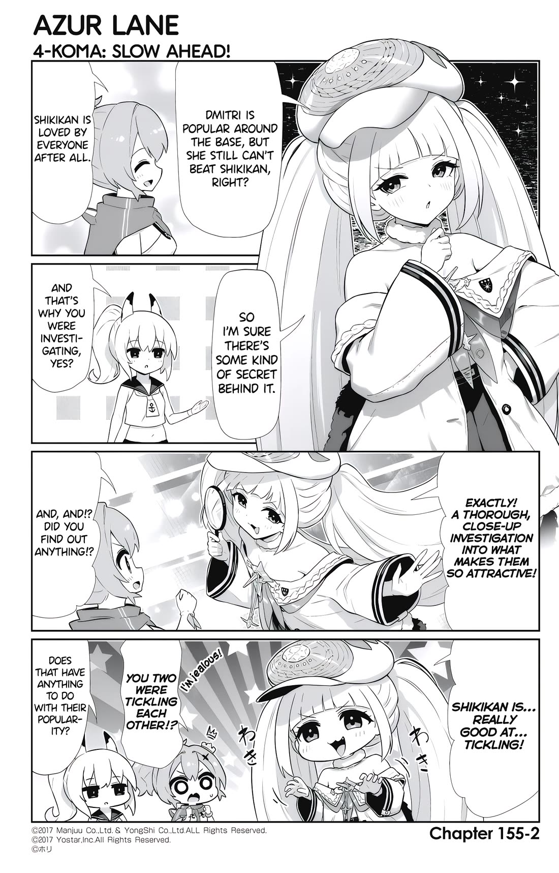 Azur Lane 4-koma: Slow Ahead chapter 155 page 2