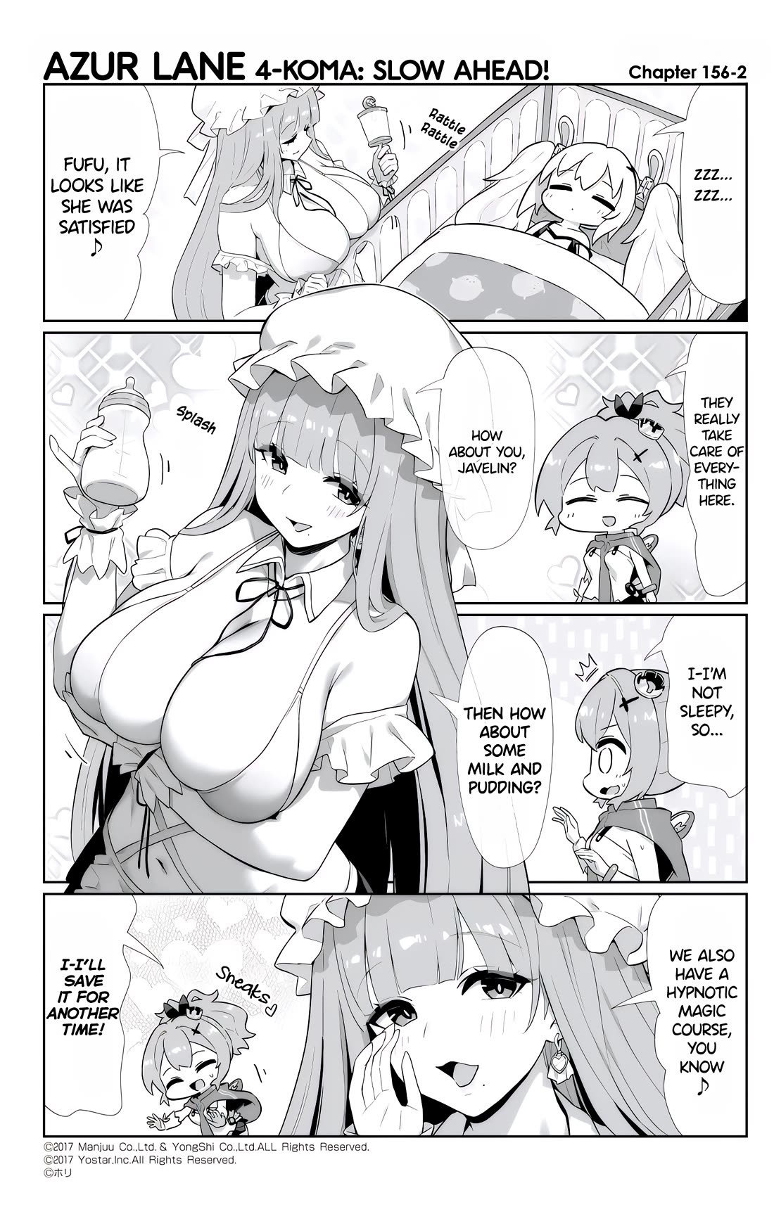 Azur Lane 4-koma: Slow Ahead chapter 156 page 2