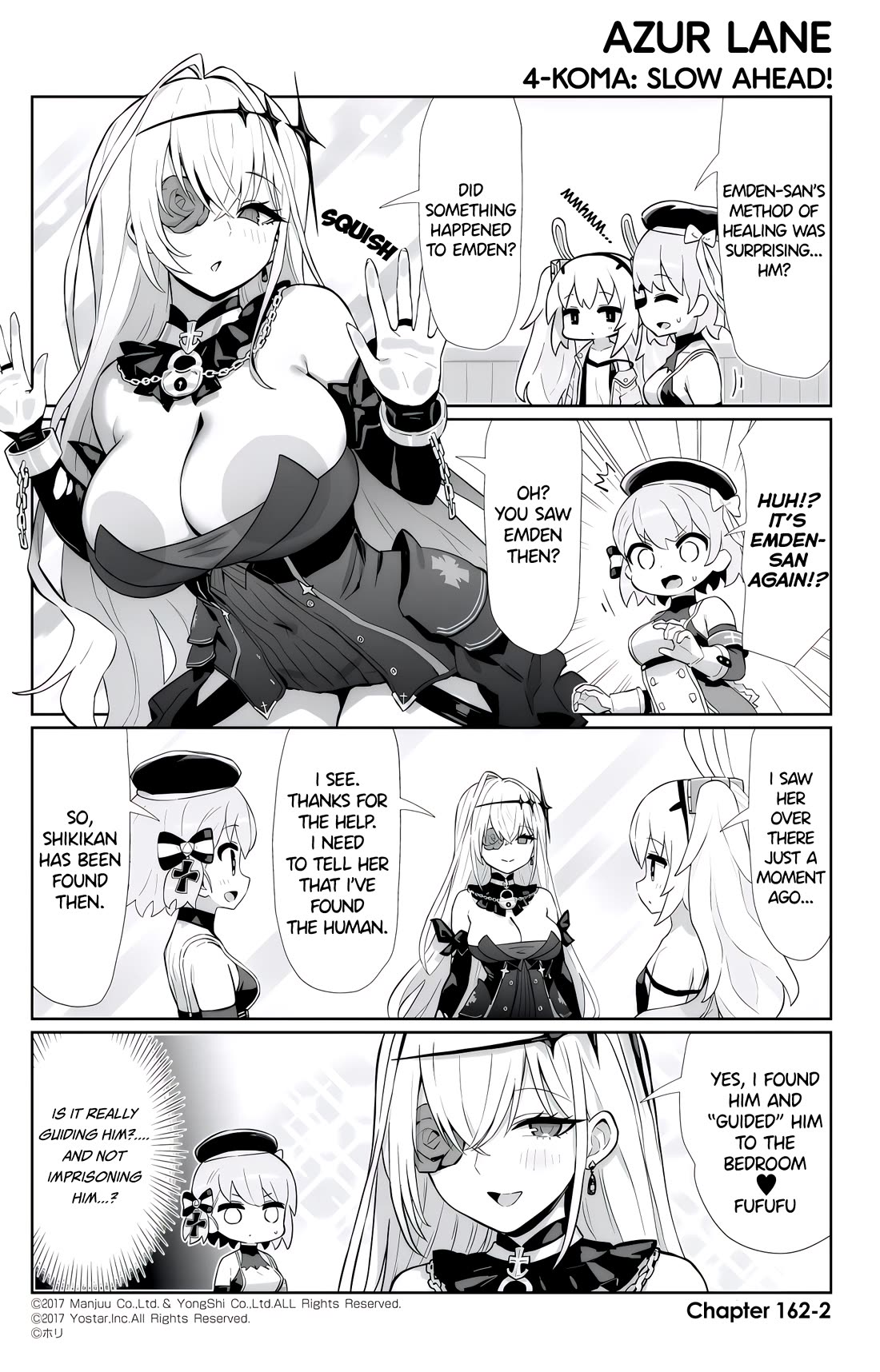 Azur Lane 4-koma: Slow Ahead chapter 162 page 2
