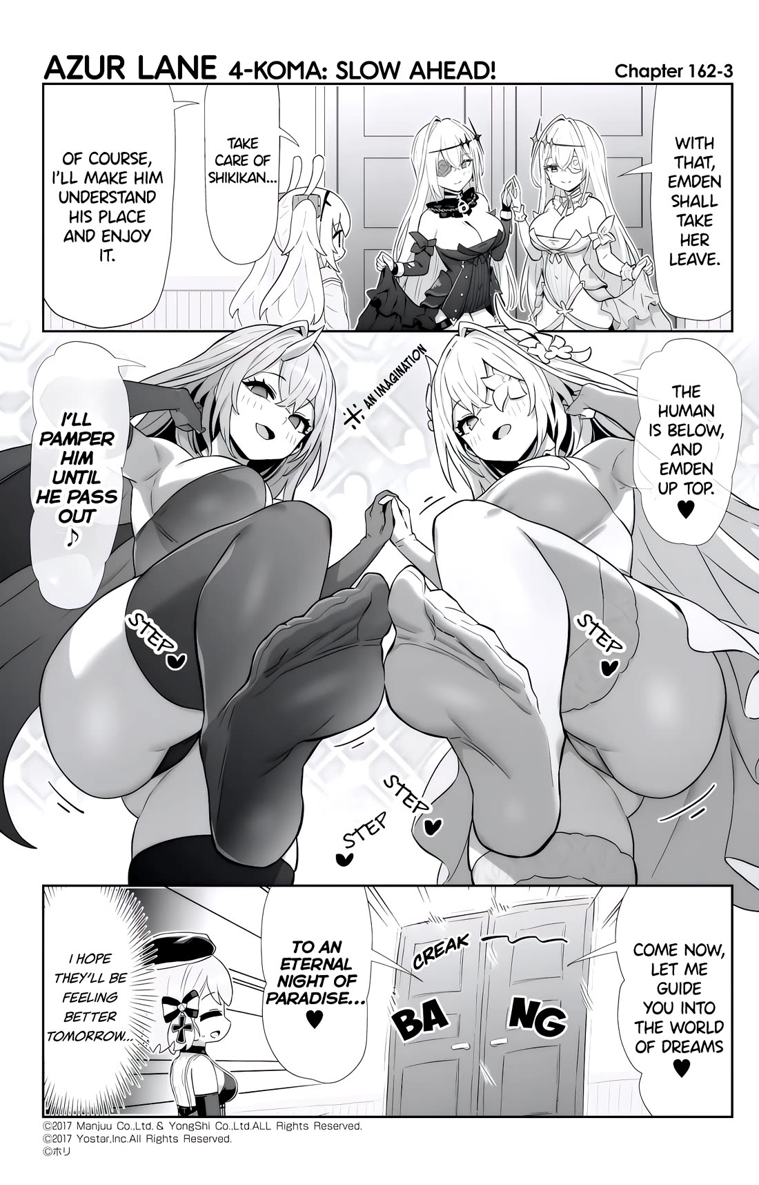 Azur Lane 4-koma: Slow Ahead chapter 162 page 3