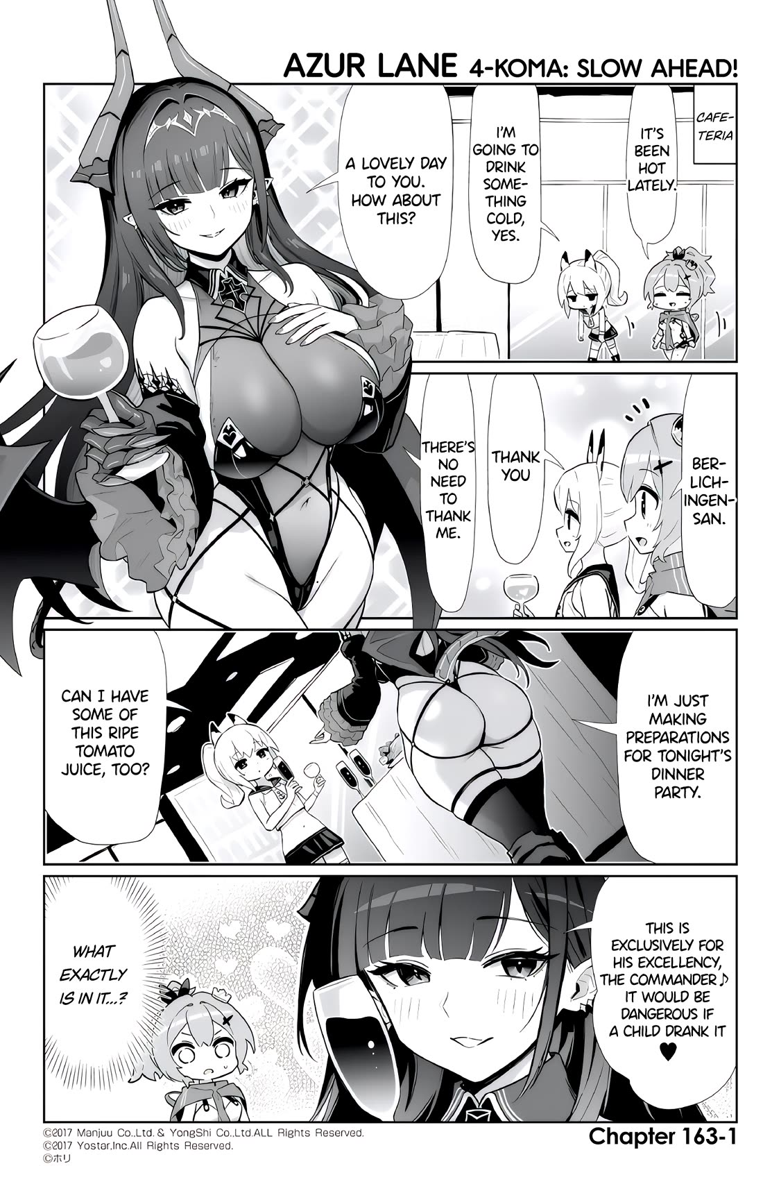 Azur Lane 4-koma: Slow Ahead chapter 163 page 1