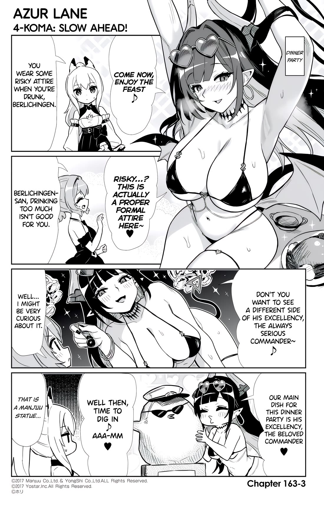 Azur Lane 4-koma: Slow Ahead chapter 163 page 3