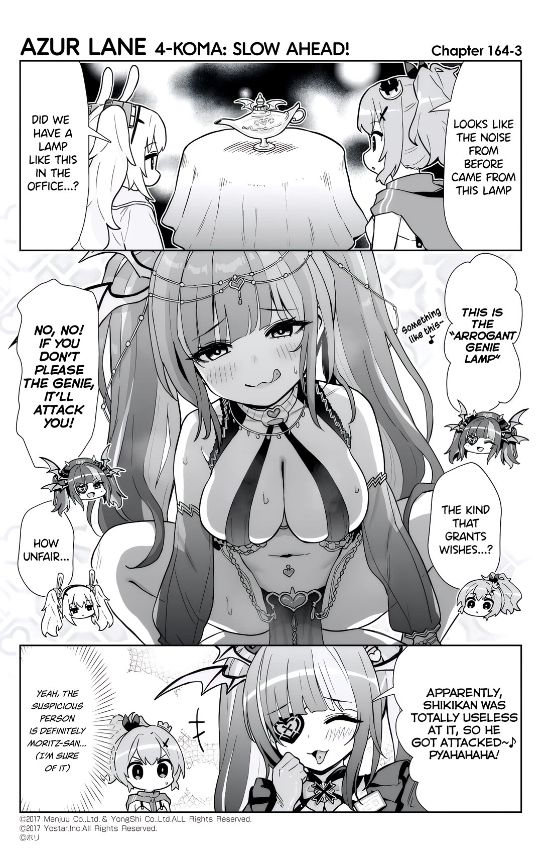 Azur Lane 4-koma: Slow Ahead chapter 164 page 3