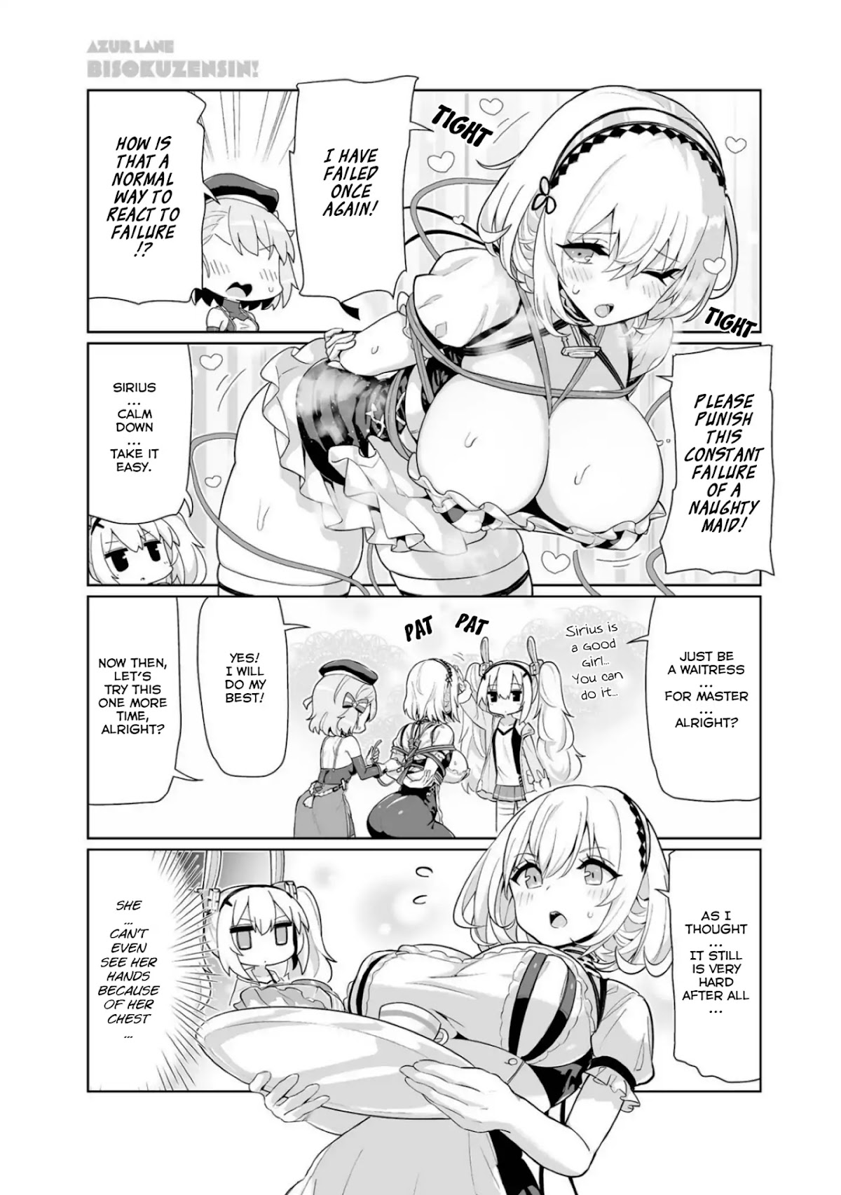 Azur Lane 4-koma: Slow Ahead chapter 24.1 page 4