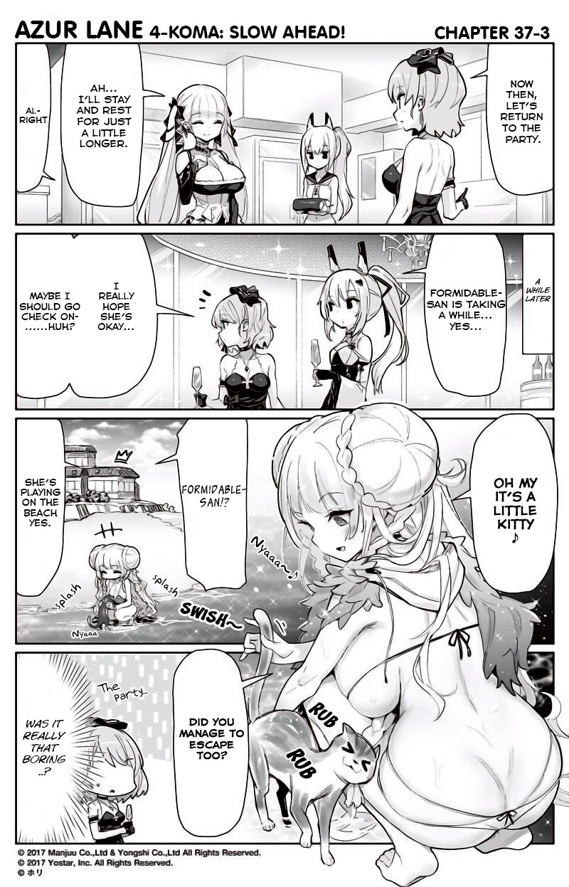 Azur Lane 4-koma: Slow Ahead chapter 37 page 3