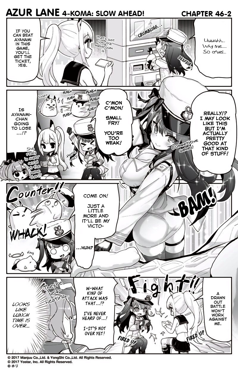 Azur Lane 4-koma: Slow Ahead chapter 46 page 2