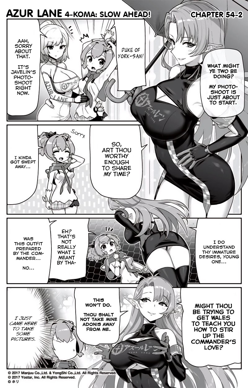 Azur Lane 4-koma: Slow Ahead chapter 54 page 2