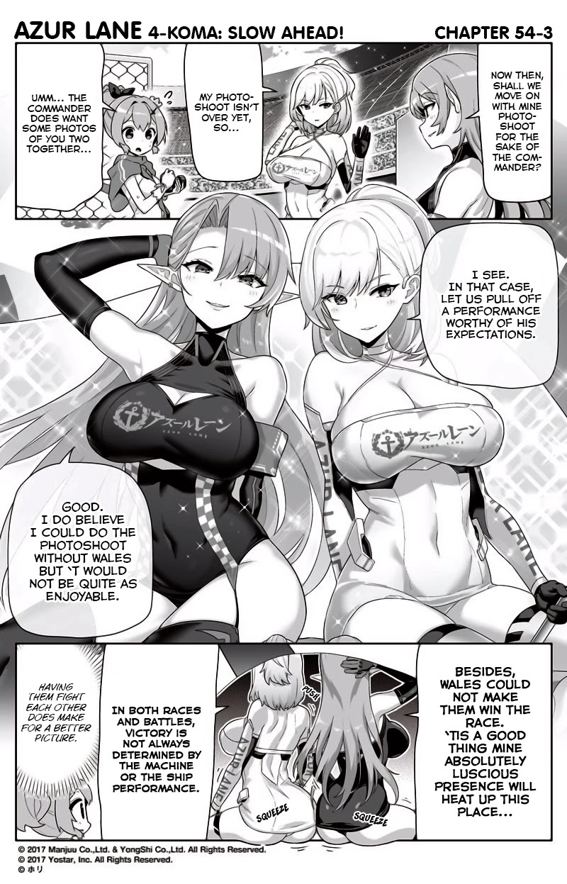 Azur Lane 4-koma: Slow Ahead chapter 54 page 3