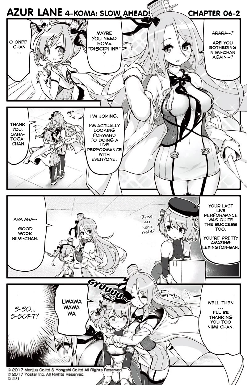 Azur Lane 4-koma: Slow Ahead chapter 6 page 2