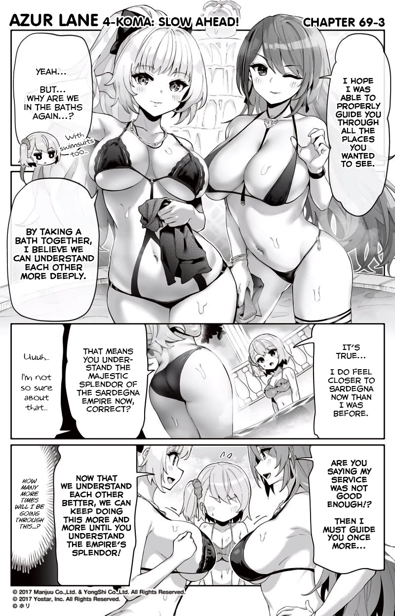 Azur Lane 4-koma: Slow Ahead chapter 69 page 3