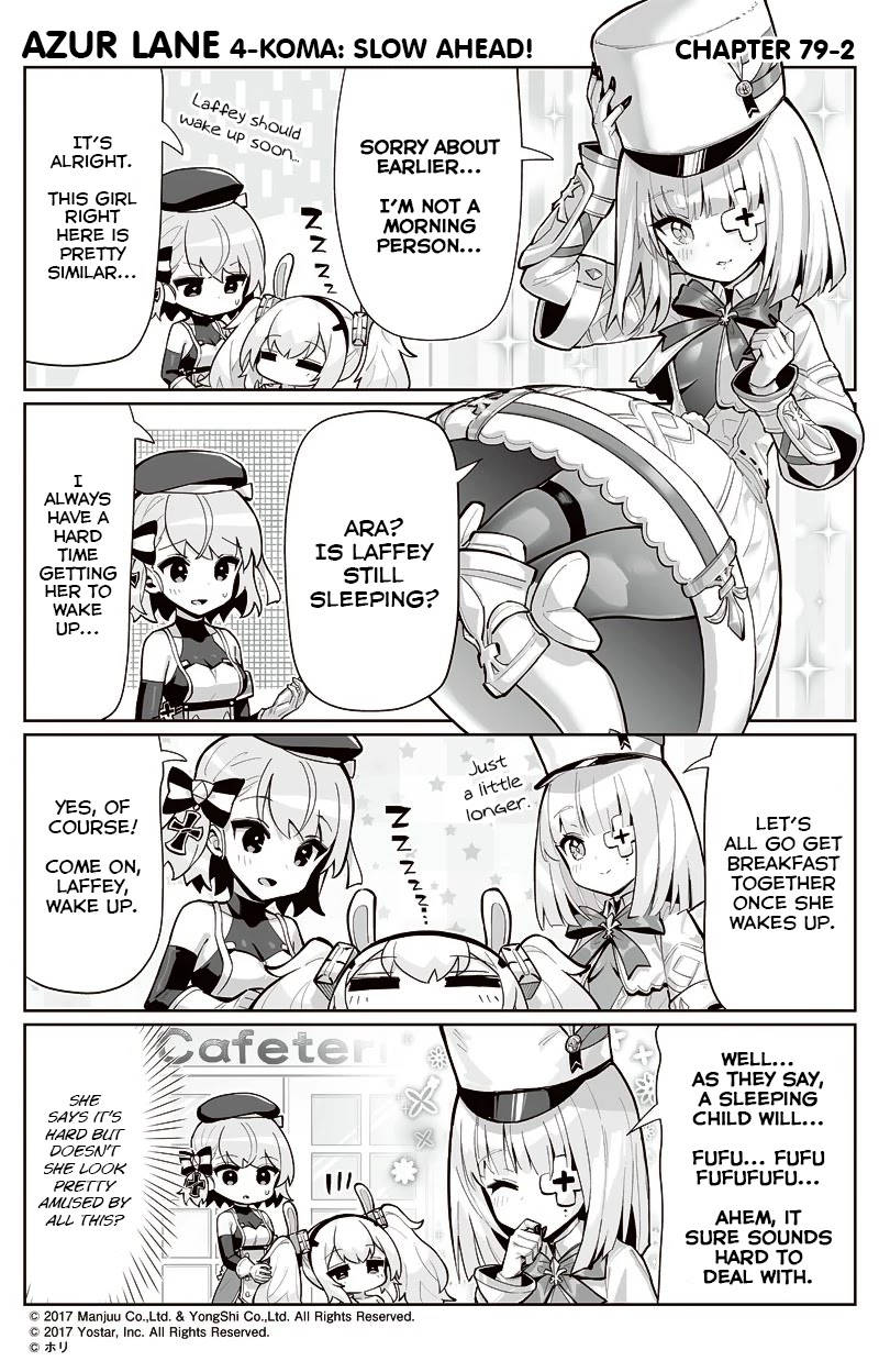 Azur Lane 4-koma: Slow Ahead chapter 79 page 2