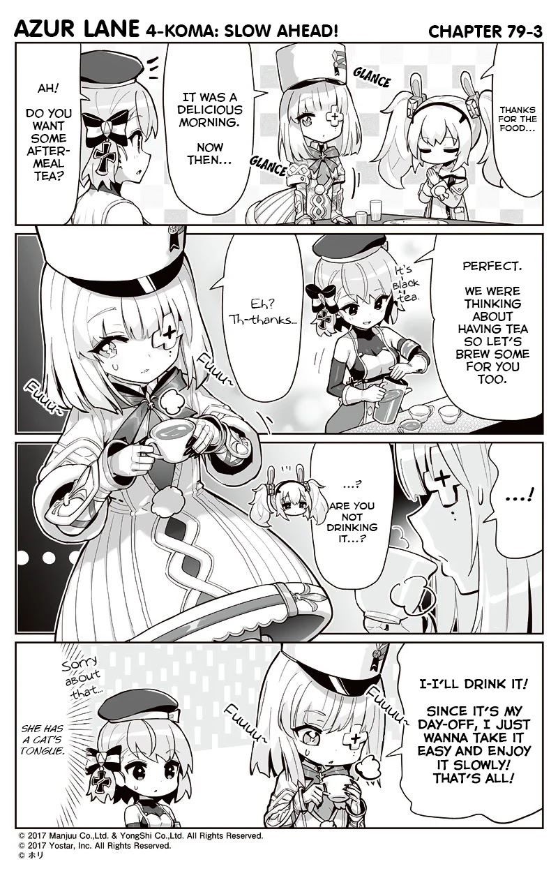 Azur Lane 4-koma: Slow Ahead chapter 79 page 3