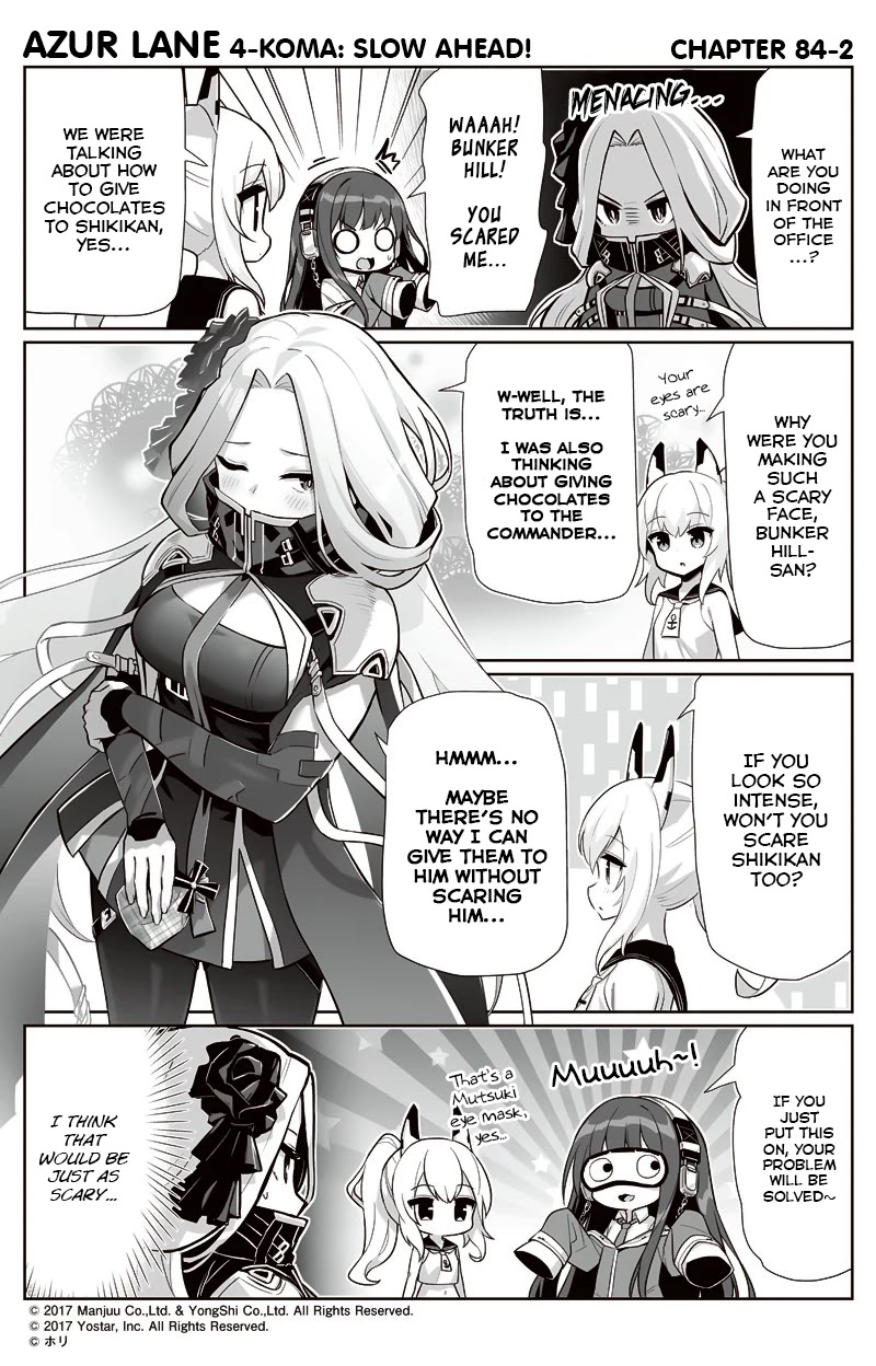 Azur Lane 4-koma: Slow Ahead chapter 84 page 2