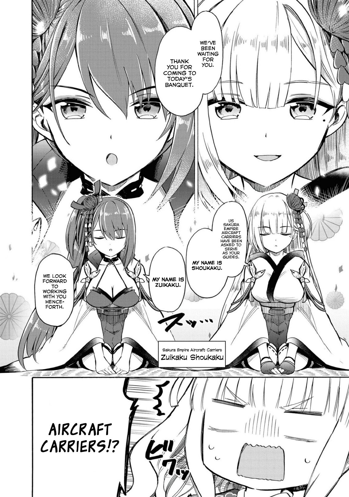 Azur Lane: Queen's Orders chapter 105 page 1