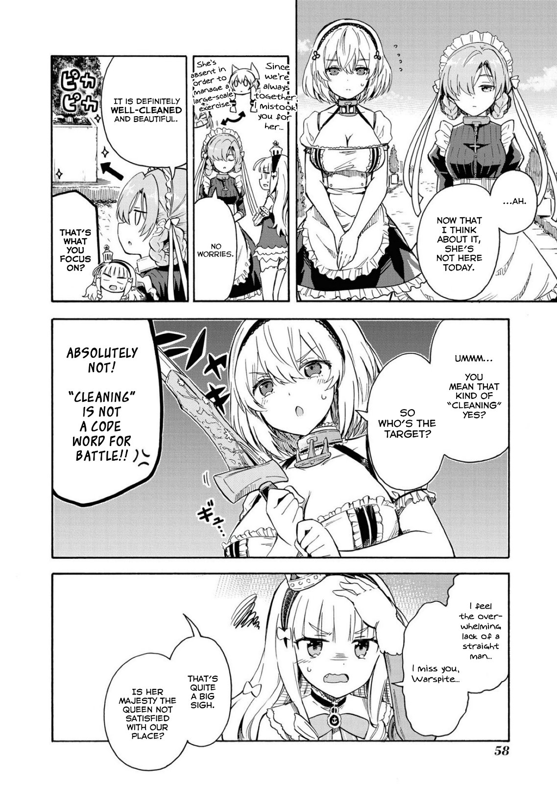 Azur Lane: Queen's Orders chapter 109 page 1