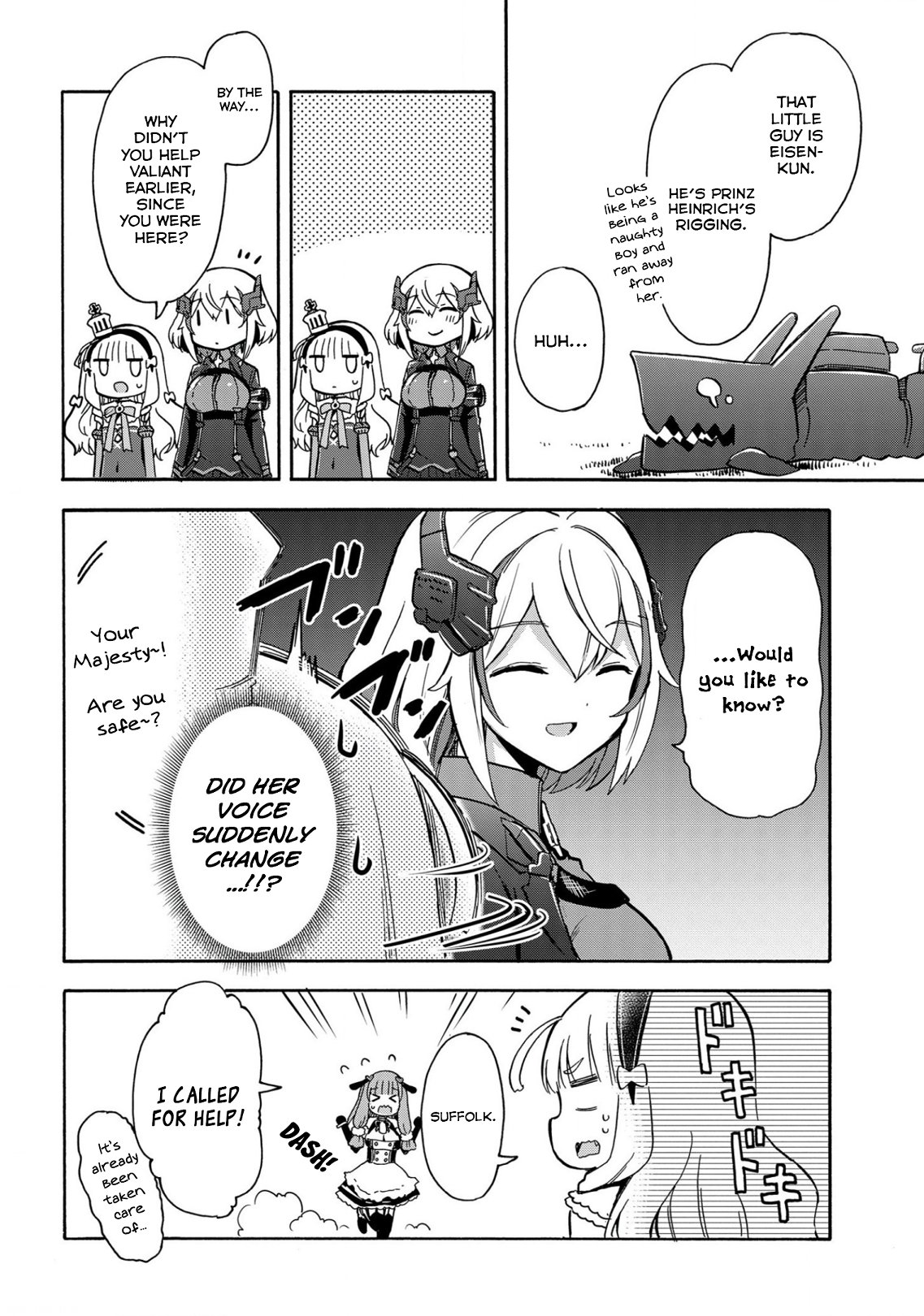 Azur Lane: Queen's Orders chapter 134 page 1