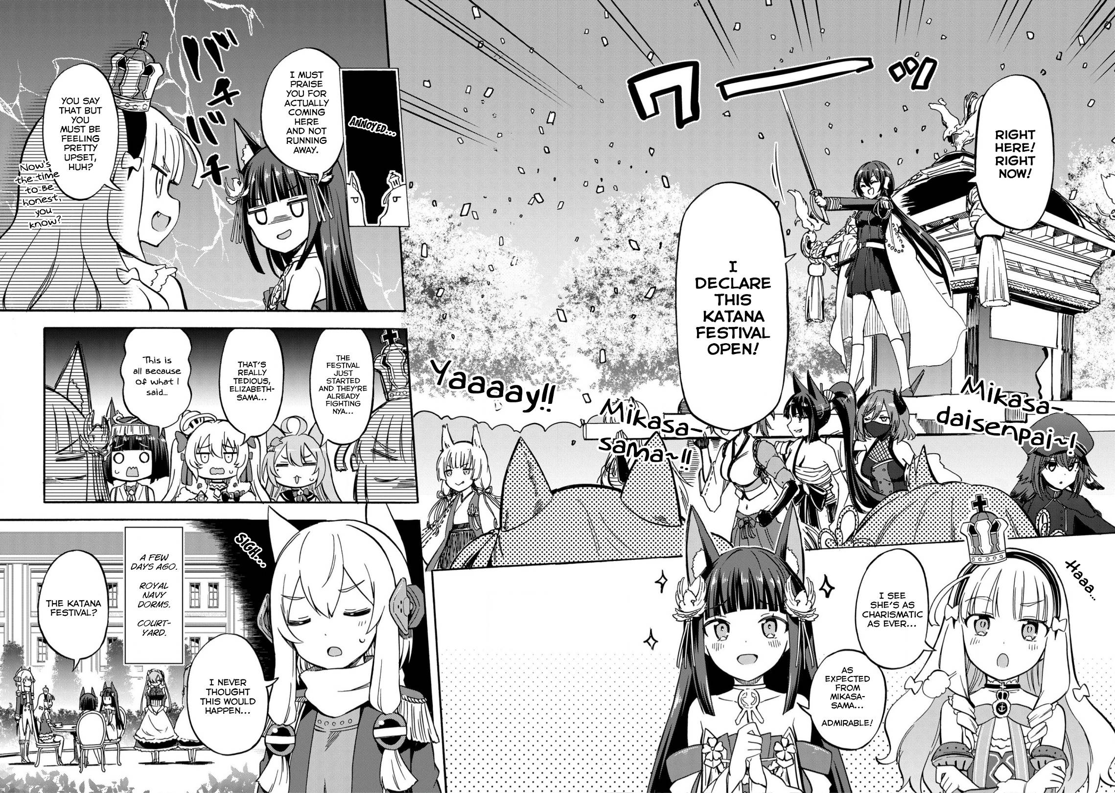Azur Lane: Queen's Orders chapter 157 page 1