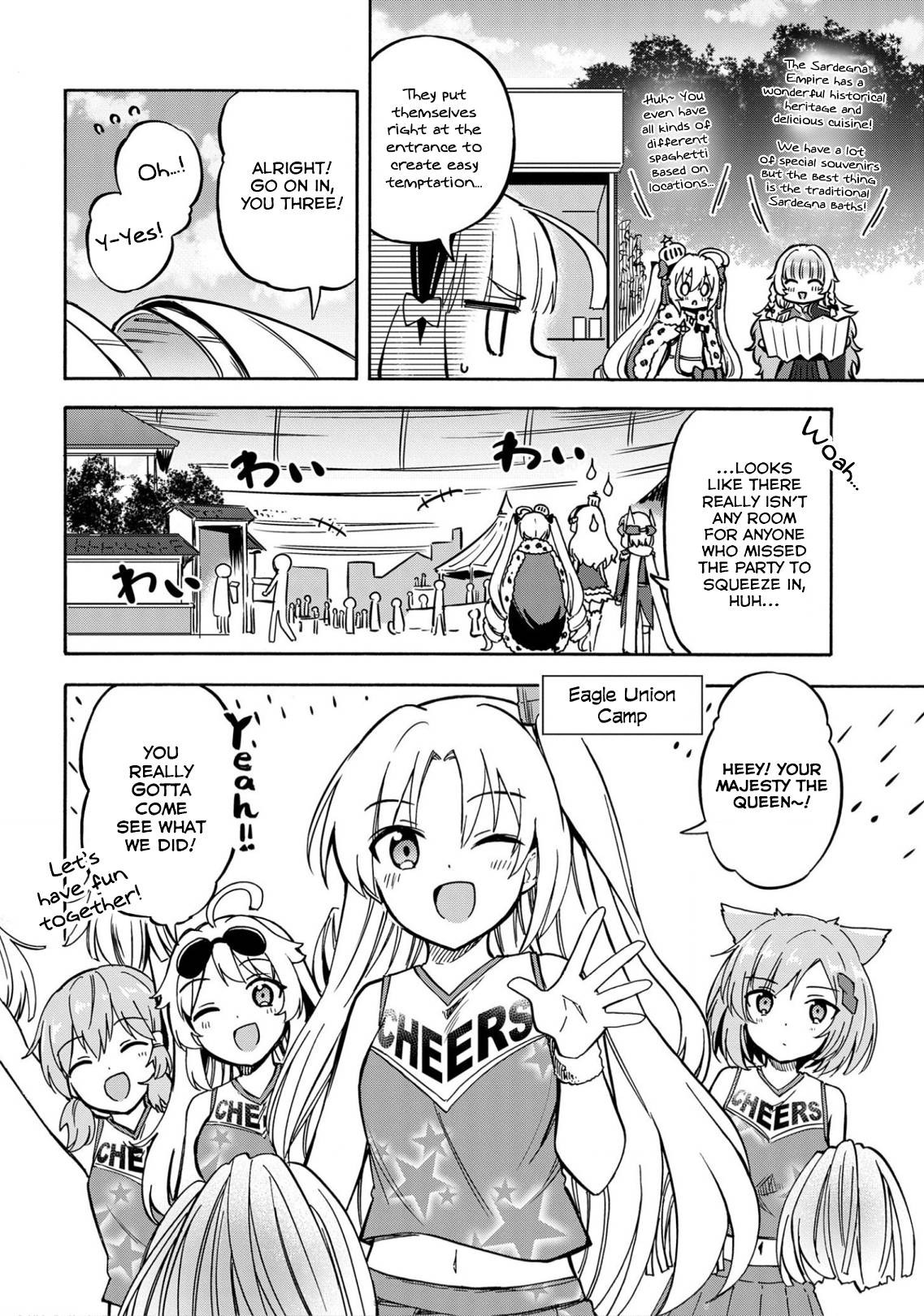 Azur Lane: Queen's Orders chapter 166 page 1