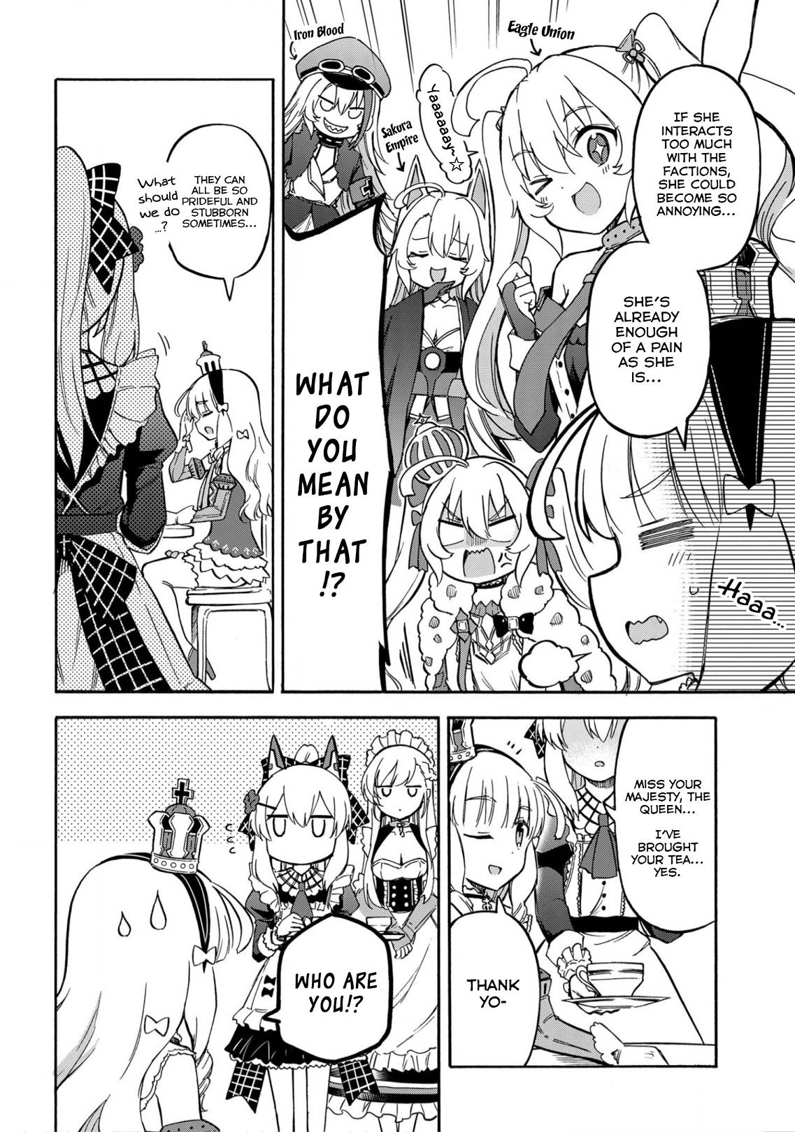 Azur Lane: Queen's Orders chapter 185 page 1