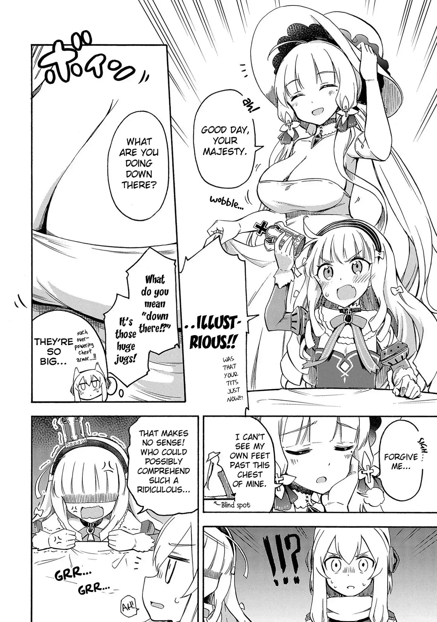 Azur Lane: Queen's Orders chapter 25 page 1