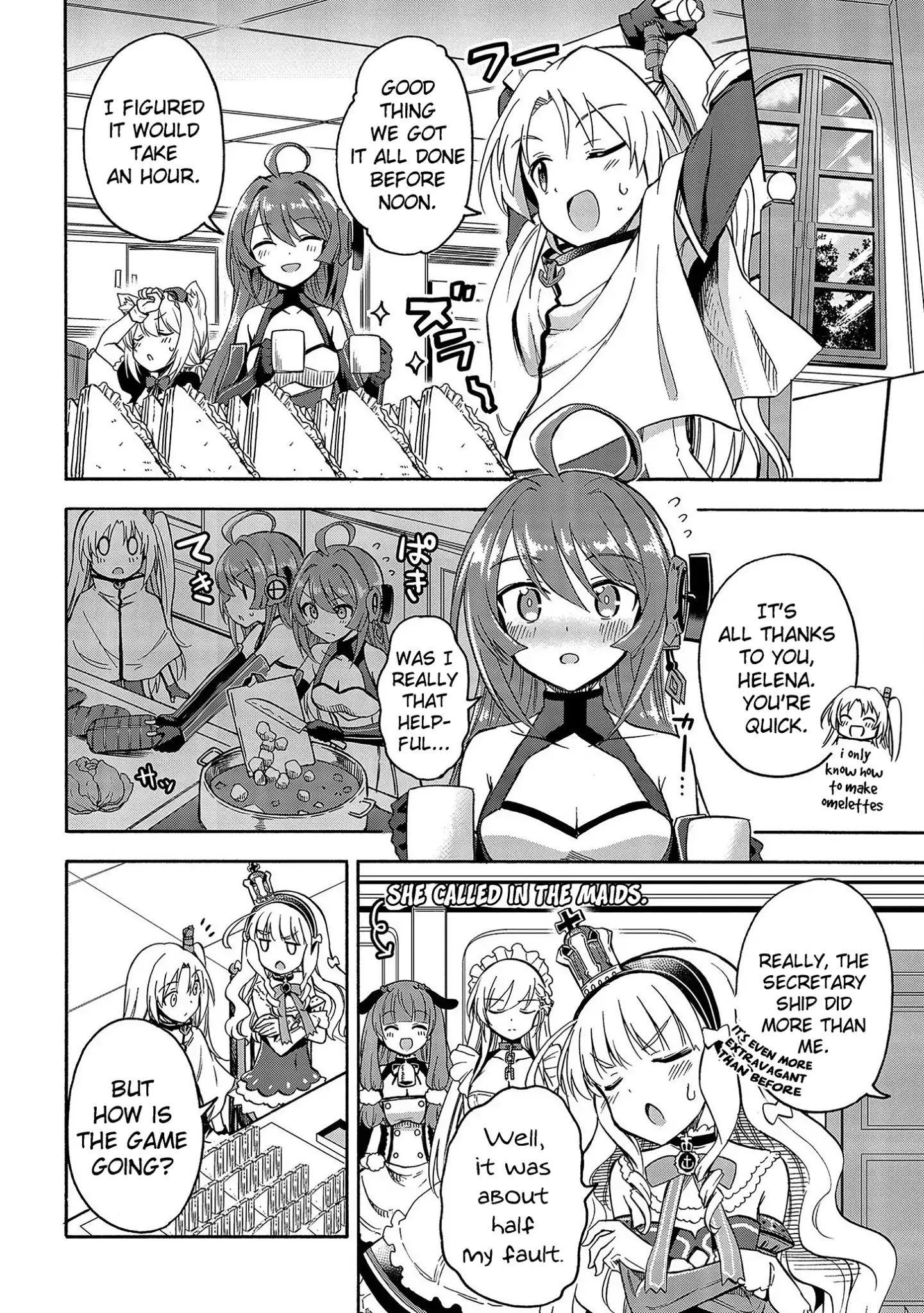 Azur Lane: Queen's Orders chapter 55 page 1