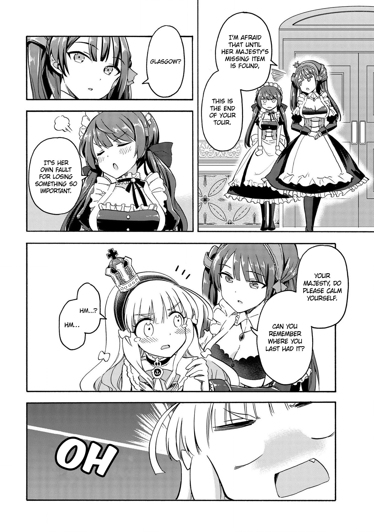 Azur Lane: Queen's Orders chapter 58 page 1