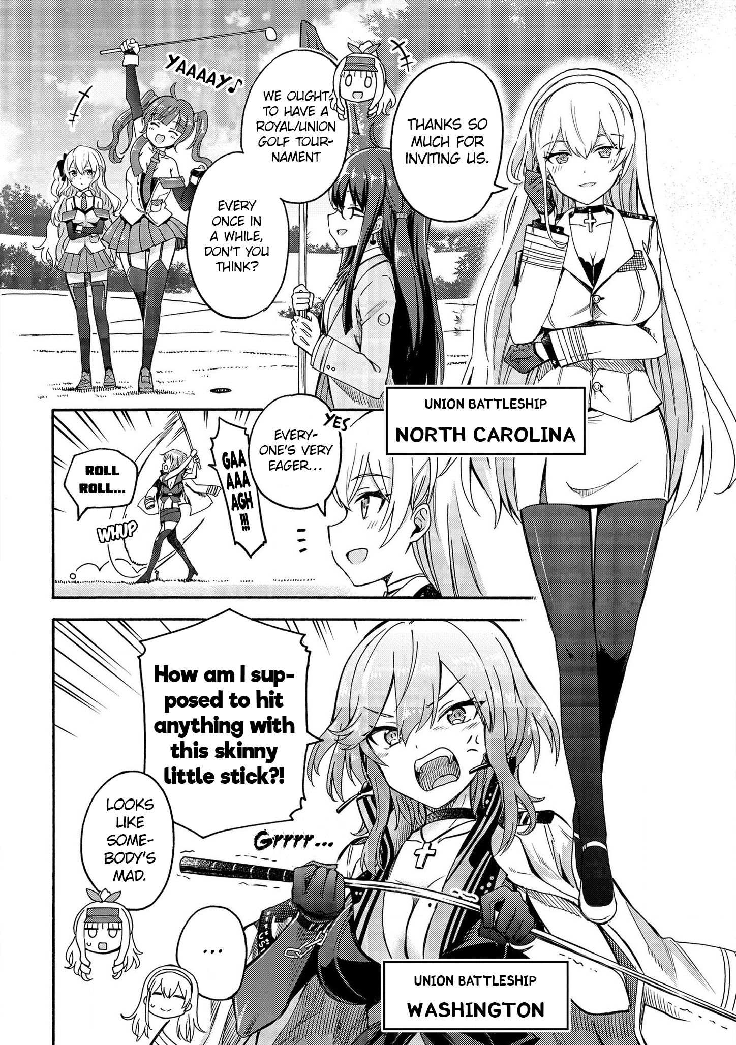 Azur Lane: Queen's Orders chapter 69 page 1