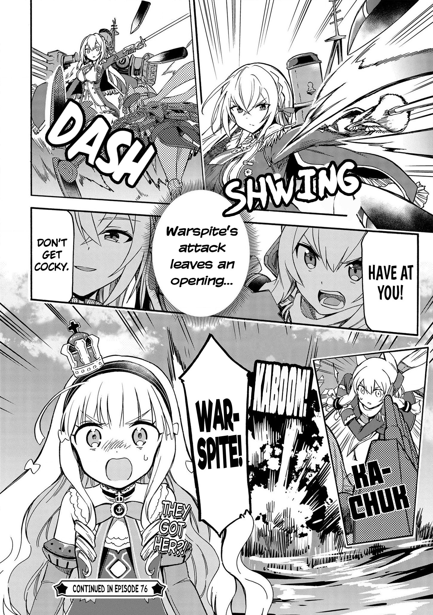 Azur Lane: Queen's Orders chapter 75 page 3