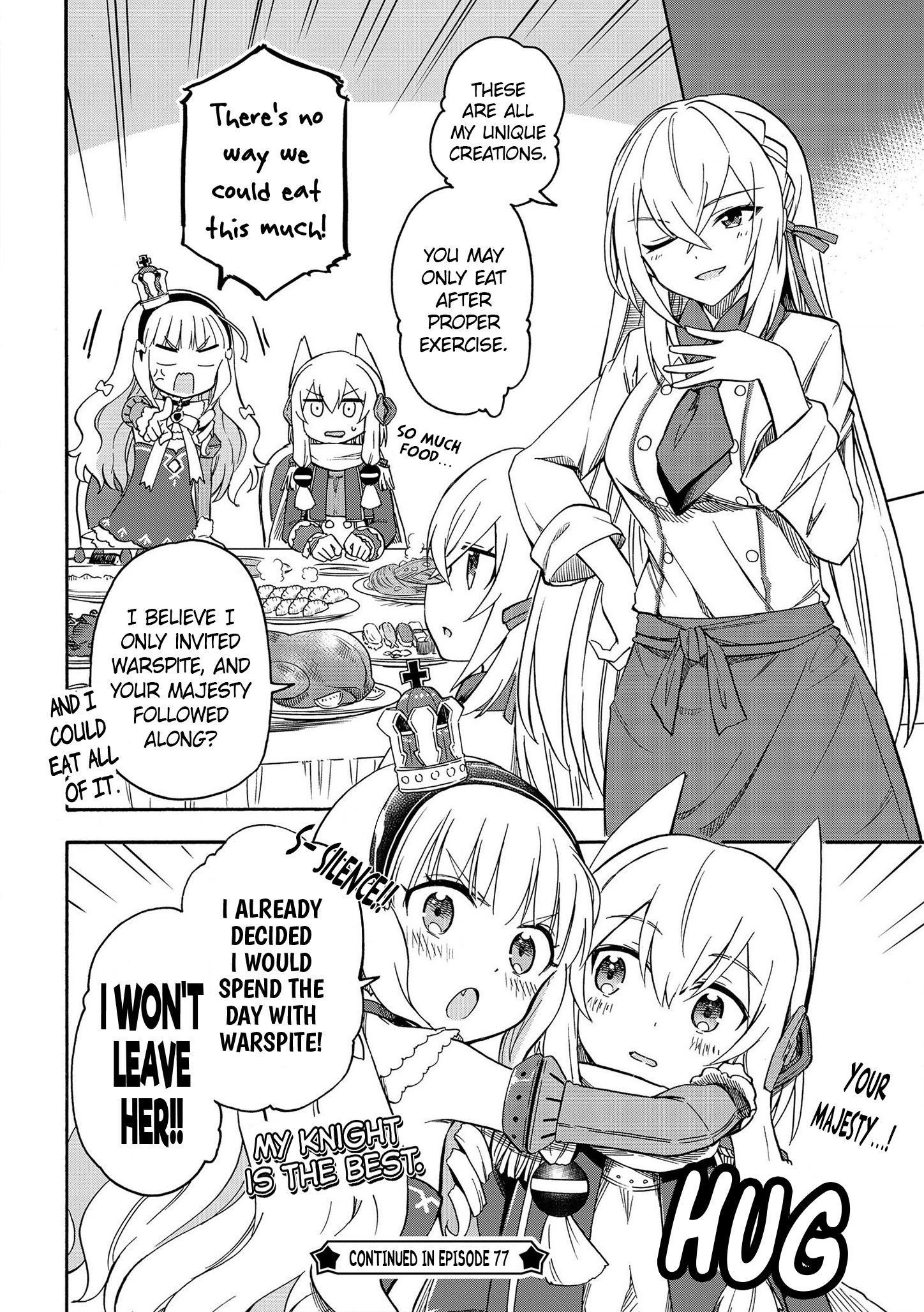 Azur Lane: Queen's Orders chapter 76 page 3