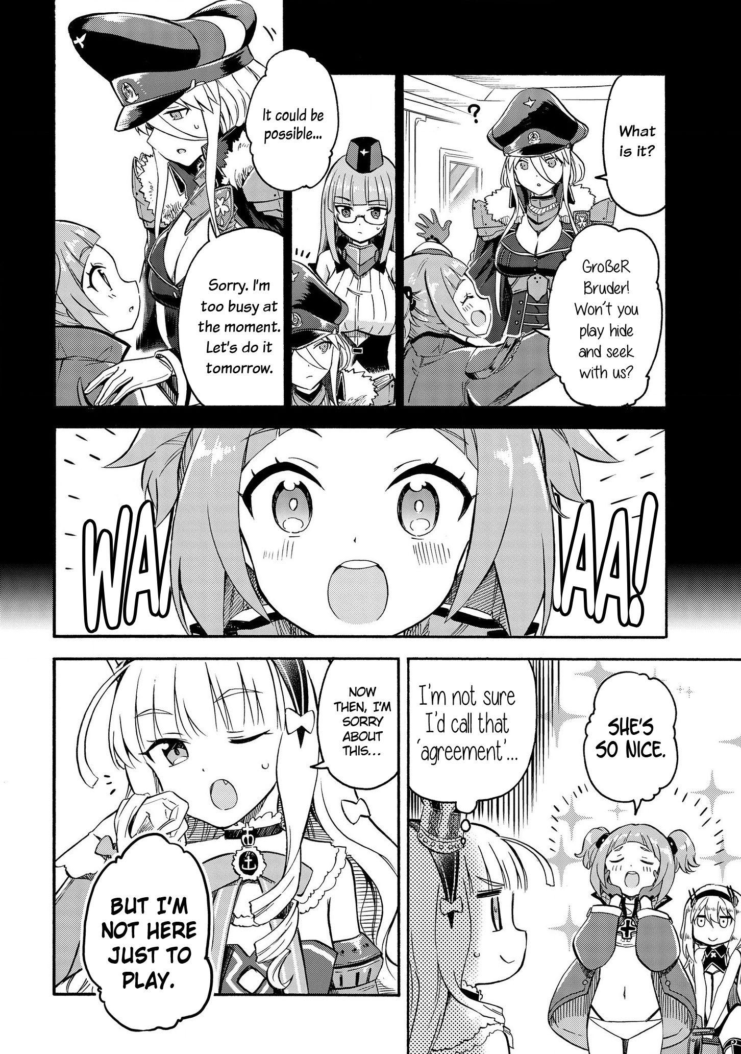 Azur Lane: Queen's Orders chapter 82 page 1
