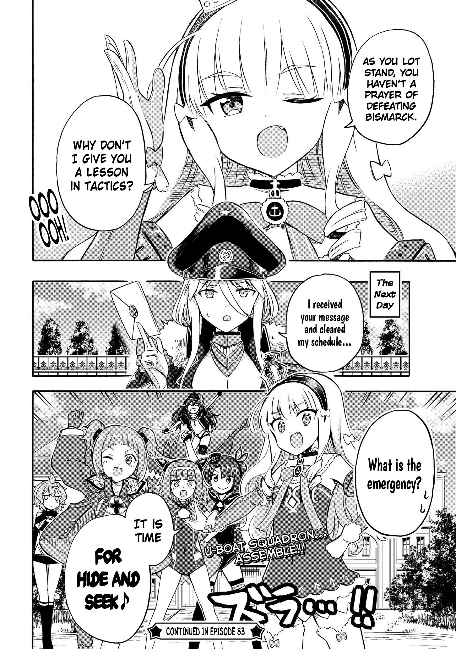 Azur Lane: Queen's Orders chapter 82 page 3