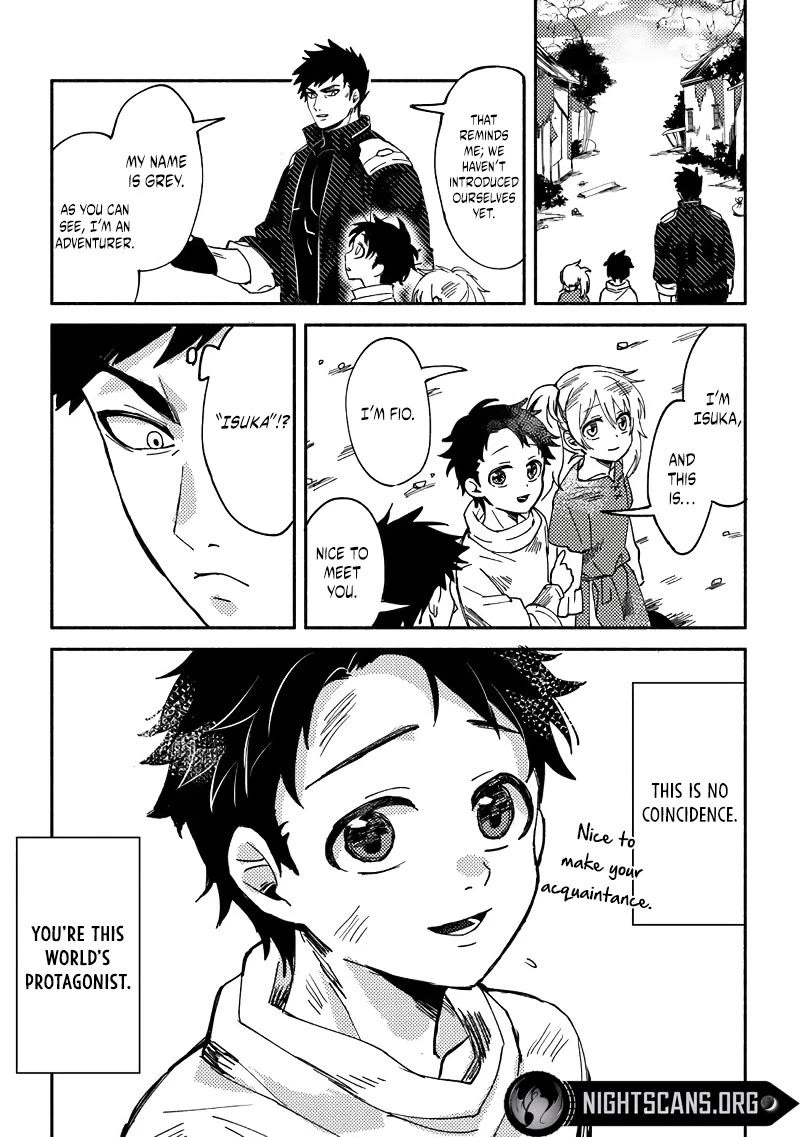 B-Rank Adventurer With a Bad Guy Face Becomes a Father for the Hero and His Childhood Friends chapter 1 page 14