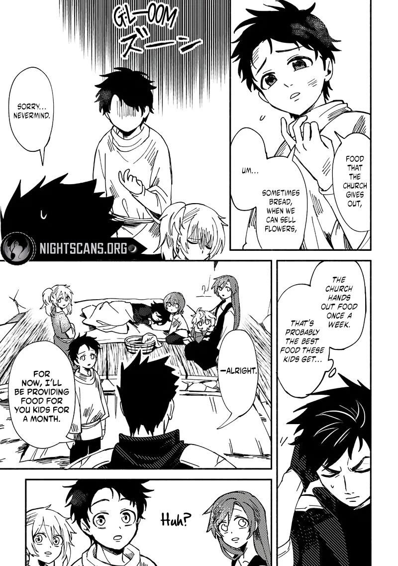 B-Rank Adventurer With a Bad Guy Face Becomes a Father for the Hero and His Childhood Friends chapter 1 page 24