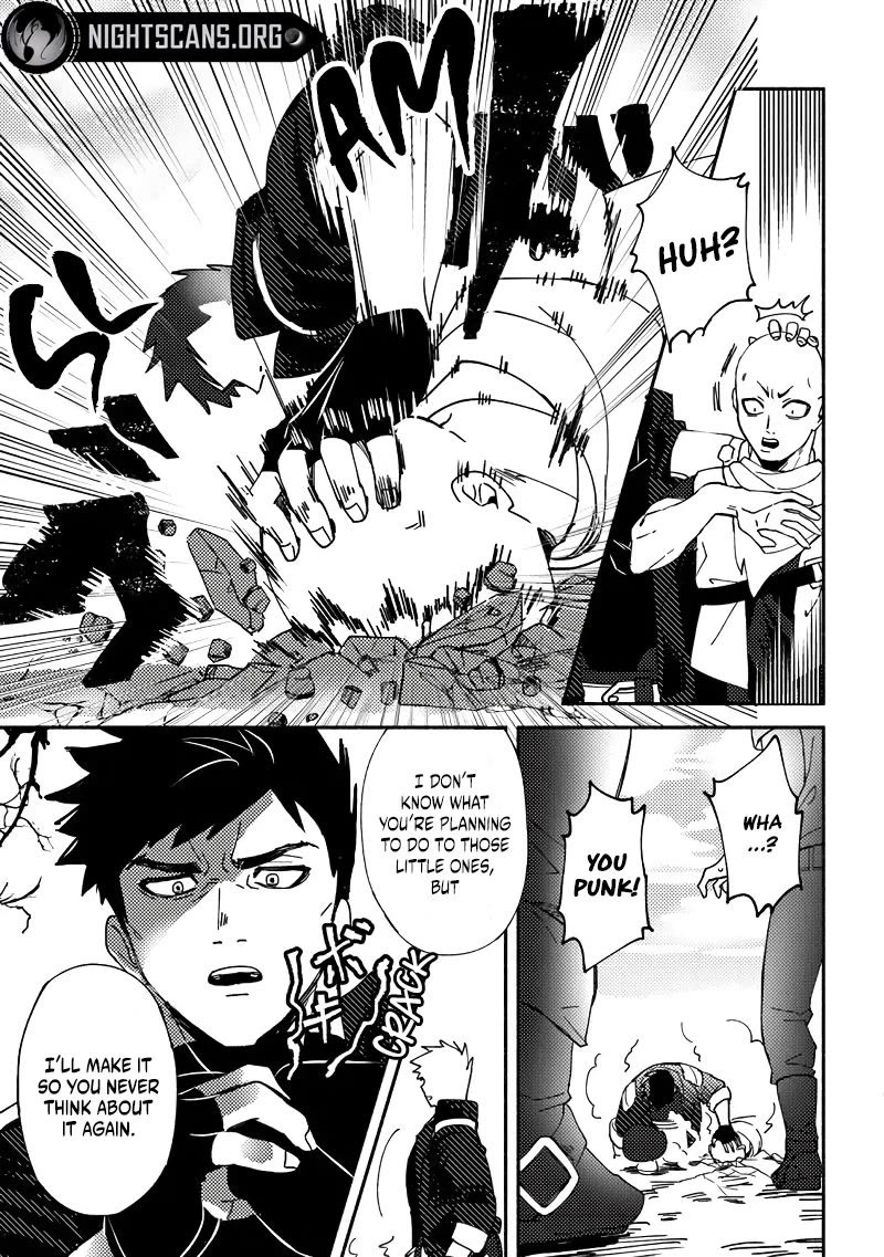 B-Rank Adventurer With a Bad Guy Face Becomes a Father for the Hero and His Childhood Friends chapter 1 page 28