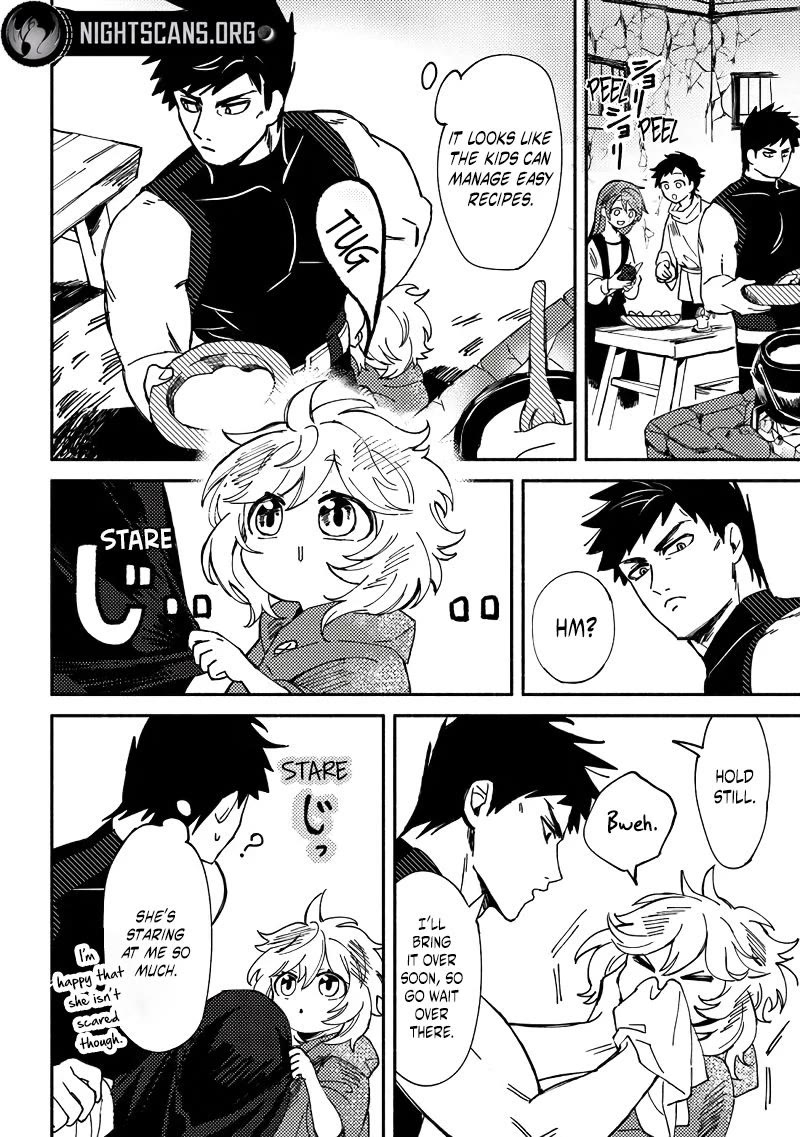 B-Rank Adventurer With a Bad Guy Face Becomes a Father for the Hero and His Childhood Friends chapter 1 page 35