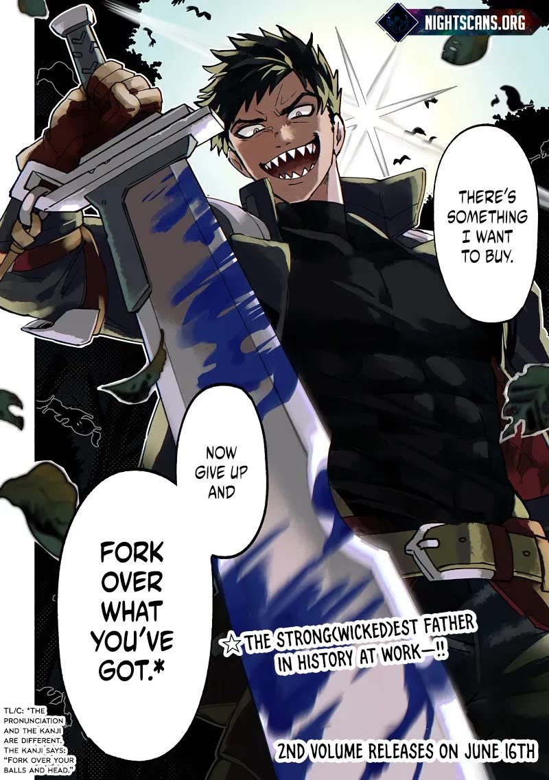 B-Rank Adventurer With a Bad Guy Face Becomes a Father for the Hero and His Childhood Friends chapter 1 page 48