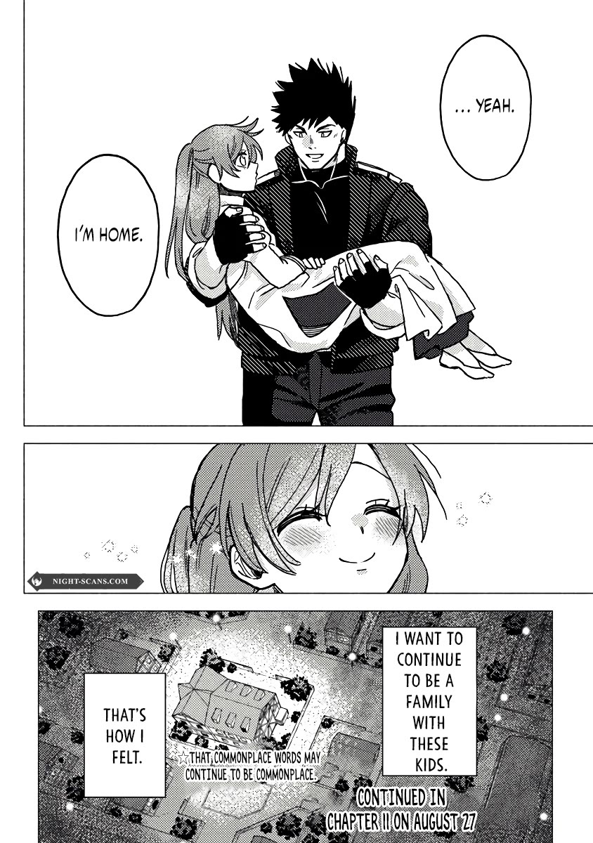 B-Rank Adventurer With a Bad Guy Face Becomes a Father for the Hero and His Childhood Friends chapter 10 page 17