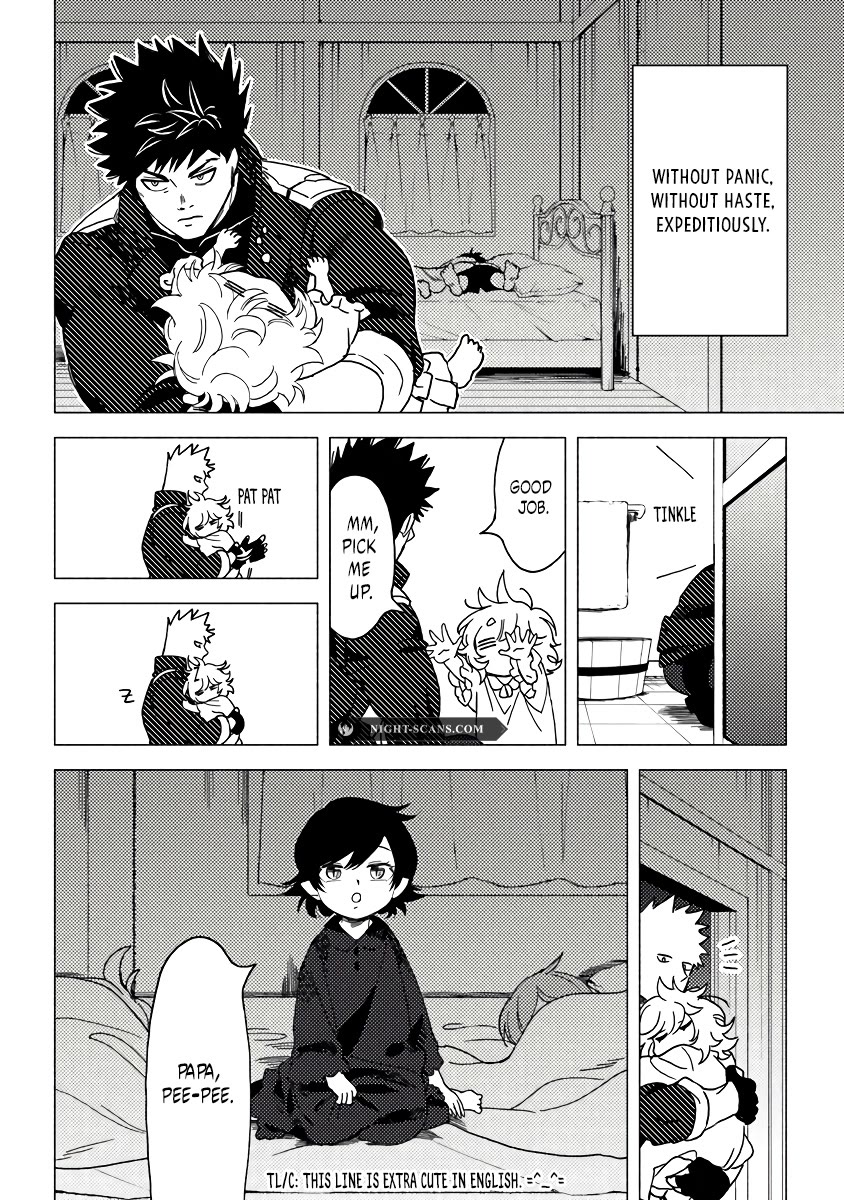 B-Rank Adventurer With a Bad Guy Face Becomes a Father for the Hero and His Childhood Friends chapter 11 page 4