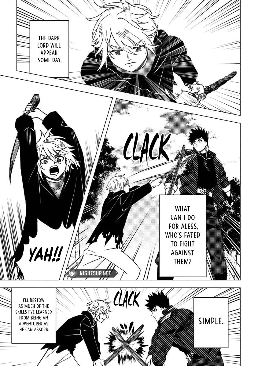 B-Rank Adventurer With a Bad Guy Face Becomes a Father for the Hero and His Childhood Friends chapter 12 page 15