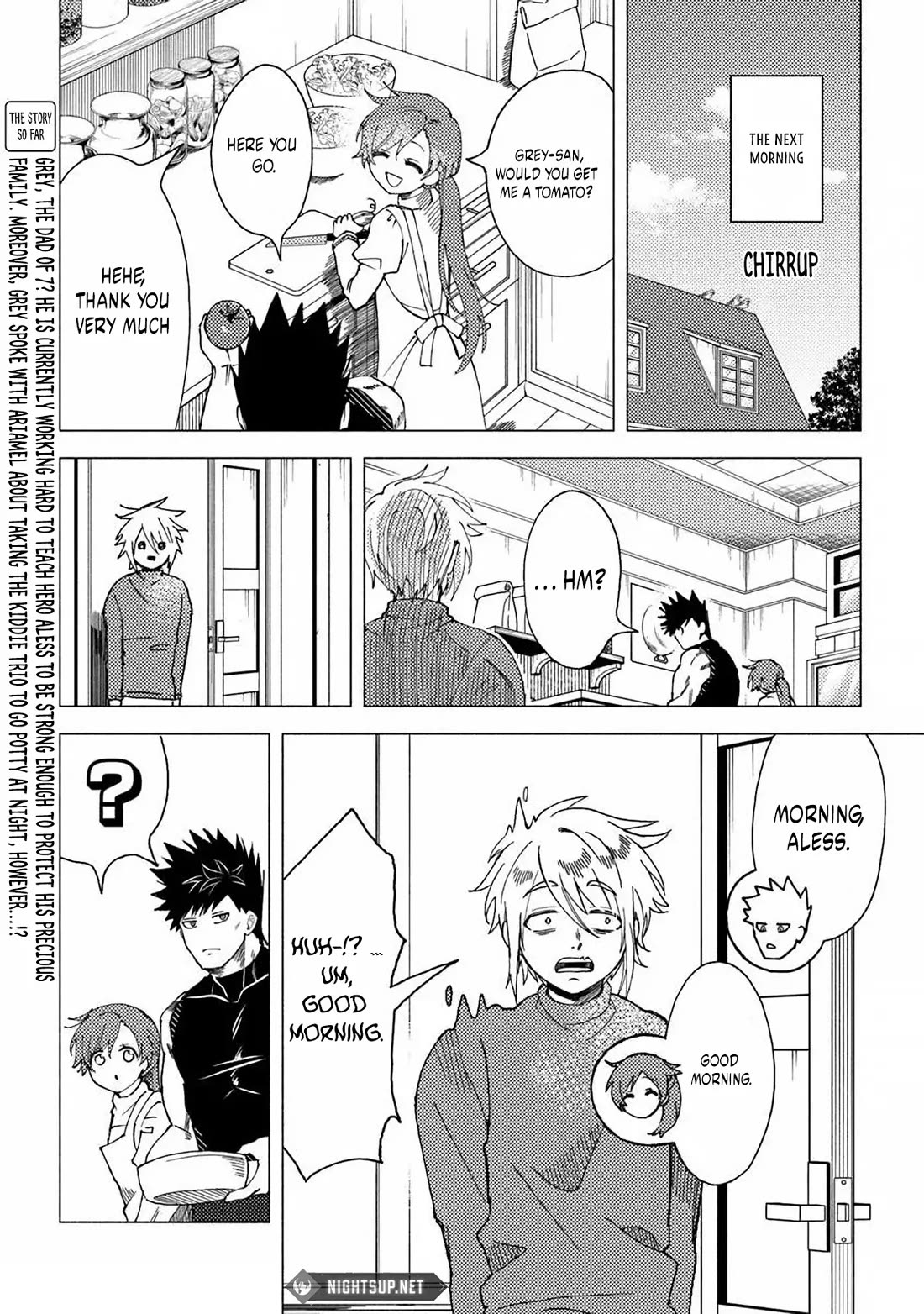 B-Rank Adventurer With a Bad Guy Face Becomes a Father for the Hero and His Childhood Friends chapter 13 page 2