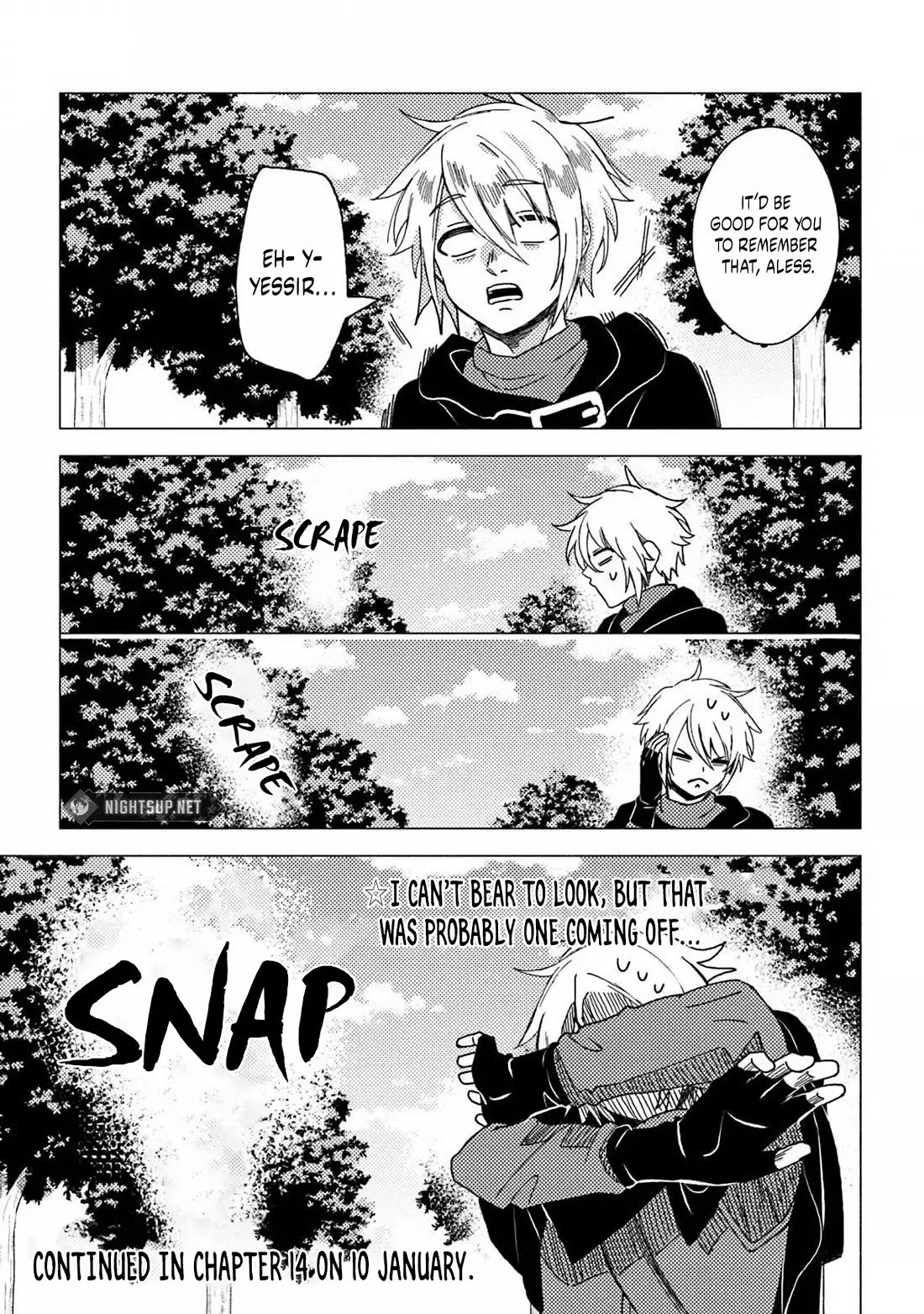 B-Rank Adventurer With a Bad Guy Face Becomes a Father for the Hero and His Childhood Friends chapter 13 page 34