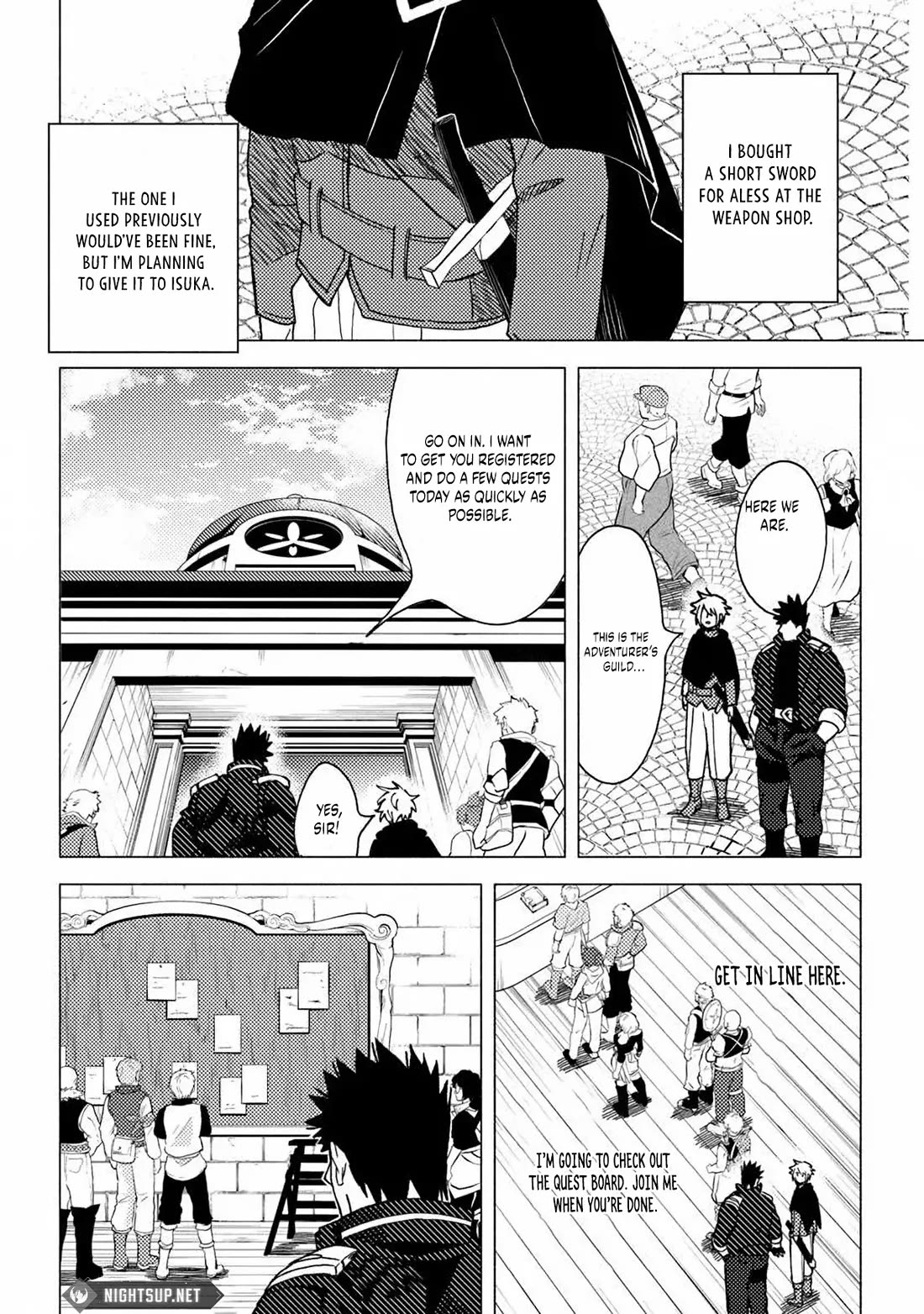 B-Rank Adventurer With a Bad Guy Face Becomes a Father for the Hero and His Childhood Friends chapter 13 page 8