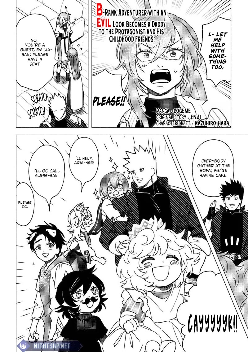 B-Rank Adventurer With a Bad Guy Face Becomes a Father for the Hero and His Childhood Friends chapter 14 page 12