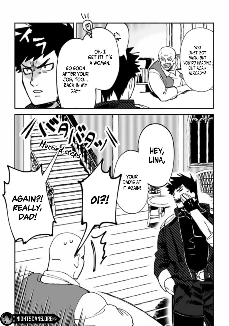 B-Rank Adventurer With a Bad Guy Face Becomes a Father for the Hero and His Childhood Friends chapter 2 page 22