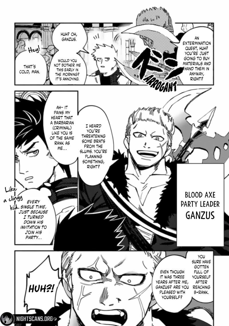 B-Rank Adventurer With a Bad Guy Face Becomes a Father for the Hero and His Childhood Friends chapter 2 page 3